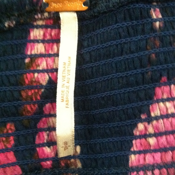 Free people hi low strapless top - Picture 4 of 4